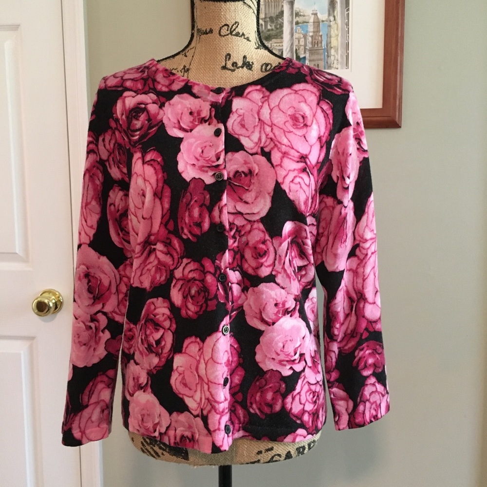 Garnet Hill Eco Merino Wool Cardigan